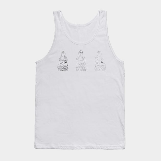 Buddhas Tank Top by laceylschmidt